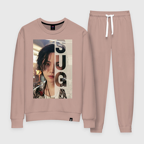 Женский костюм Agust D / Пыльно-розовый – фото 1