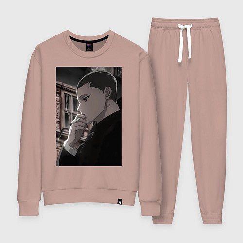 Женский костюм Ведьма и чудовище Ашаф / Пыльно-розовый – фото 1