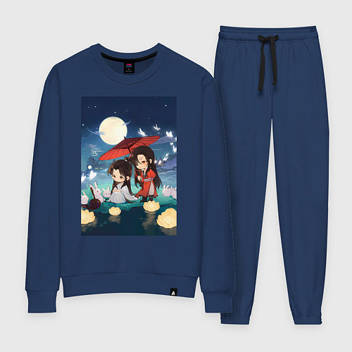 Женский костюм Лянь Се Чэн Хуа / Тёмно-синий – фото 1