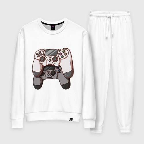 Женский костюм Dualshock 4 / Белый – фото 1