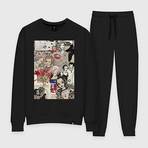 Женский костюм Нана Осаки коллаж / Черный – фото 1