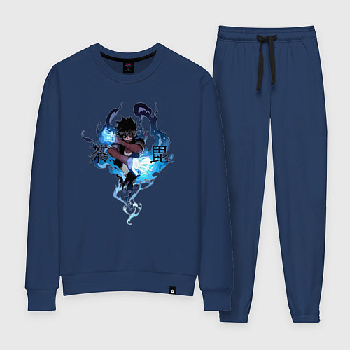 Женский костюм Моя геройская академия Даби Альянс злодеев / Тёмно-синий – фото 1