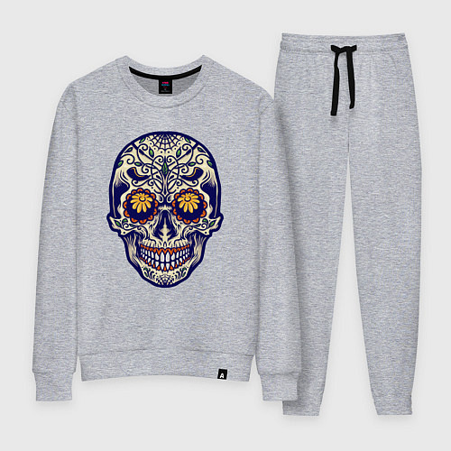 Женский костюм Расписной черепок / Меланж – фото 1