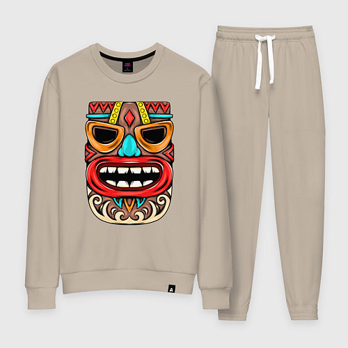 Женский костюм Tiki mask / Миндальный – фото 1