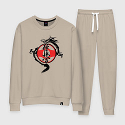 Женский костюм Karate kyokushin - dragon