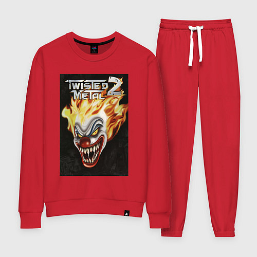 Женский костюм Twisted metal 2 - clown head / Красный – фото 1