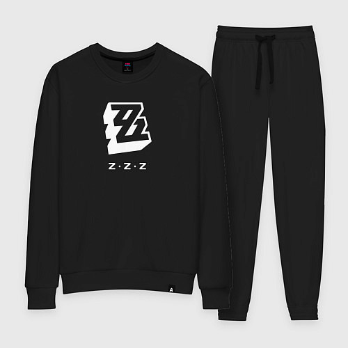 Женский костюм Zenless Zone Zero logo / Черный – фото 1