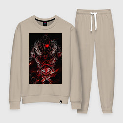 Костюм хлопковый женский Убийца гоблинов рыцарь, цвет: миндальный