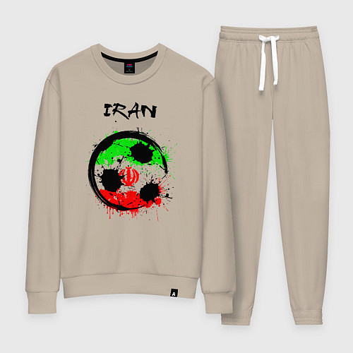 Женский костюм Сборная Ирана / Миндальный – фото 1