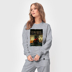 Костюм хлопковый женский Shadow of the erdtree - Elden ring, цвет: меланж — фото 2