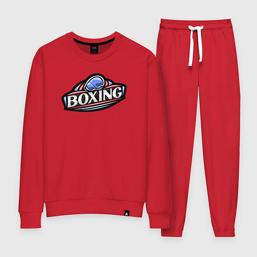 Женский костюм Boxing sport / Красный – фото 1