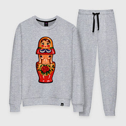 Женский костюм Русская барби матрешка без цензуры