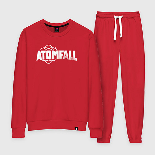 Женский костюм Atomfall logo / Красный – фото 1