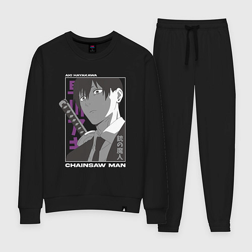 Женский костюм Человек-бензопила Аки Хаякава Aki Hayakawa / Черный – фото 1