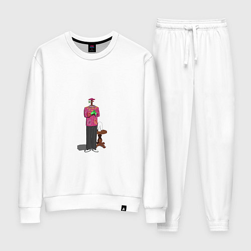 Женский костюм Межпространственный колдун Маджента / Белый – фото 1