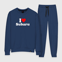 Женский костюм I love Subaru sport