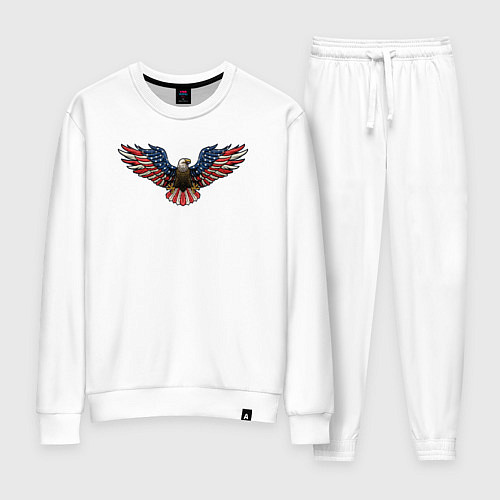 Женский костюм USA eagle / Белый – фото 1