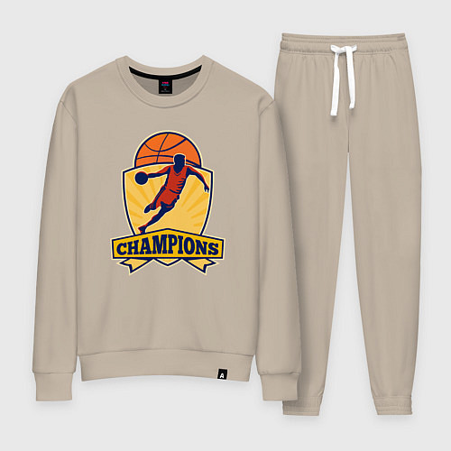 Женский костюм Champion basketball / Миндальный – фото 1