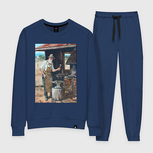 Женский костюм Металлург / Тёмно-синий – фото 1