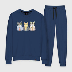 Женский костюм Деловые котики офисные