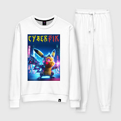 Женский костюм Cyber Pikachu - ai art fantasy