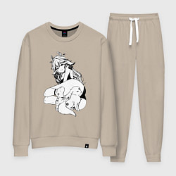 Женский костюм Яэ Мико и лиса - Genshin impact вайфу