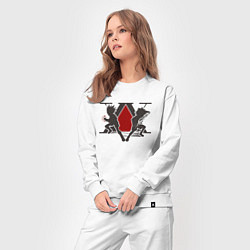 Костюм хлопковый женский Hunter x Hunter Гон Килуа, цвет: белый — фото 2