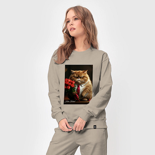 Женский костюм Кошак / Миндальный – фото 3