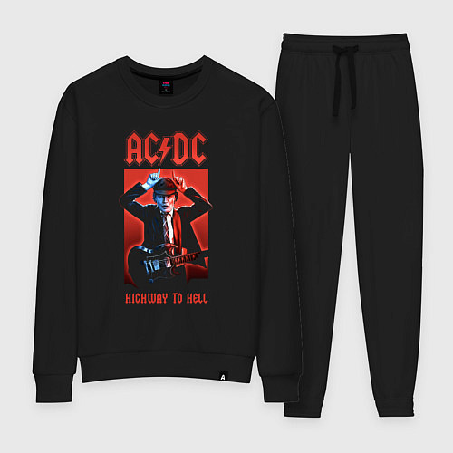 Женский костюм ACDC Angus Young / Черный – фото 1