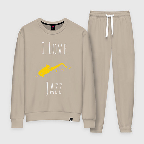 Женский костюм Джазовая любовь / Миндальный – фото 1