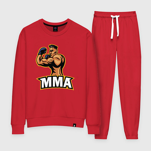 Женский костюм Fighter MMA / Красный – фото 1