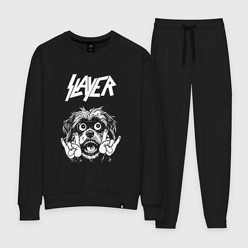 Женский костюм Slayer rock dog / Черный – фото 1