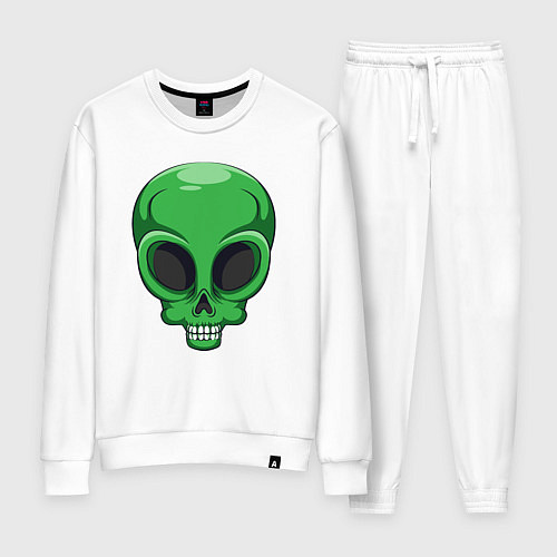 Женский костюм Green skeletor / Белый – фото 1