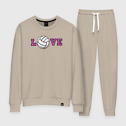 Женский костюм Love volley