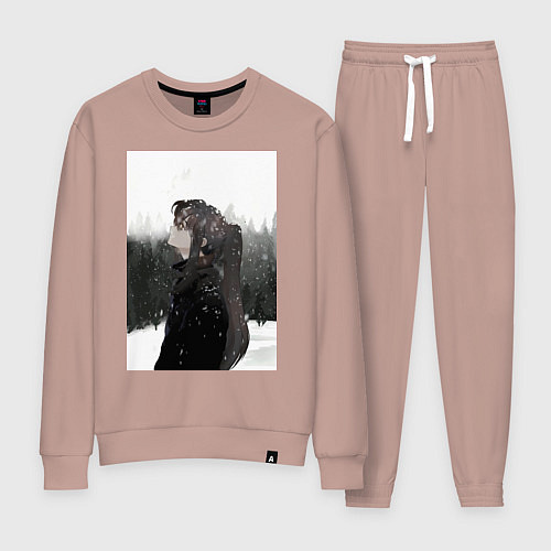 Женский костюм Башня Бога Баам / Пыльно-розовый – фото 1