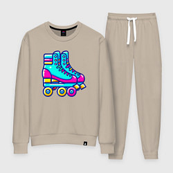 Женский костюм Retro rollers