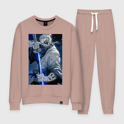 Женский костюм Ван-Пис Рюма Симоцуки / Пыльно-розовый – фото 1