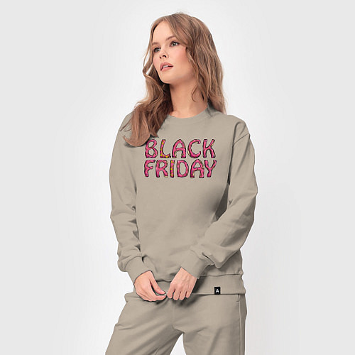 Женский костюм Black friday day / Миндальный – фото 3