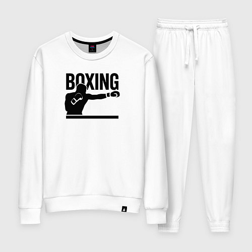 Женский костюм Боксер boxing / Белый – фото 1