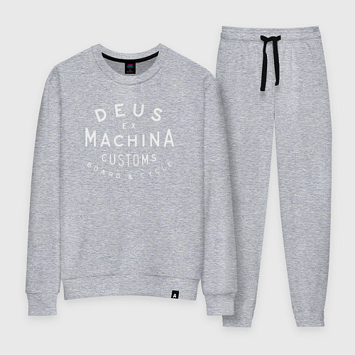 Женский костюм Байки и доски / Меланж – фото 1