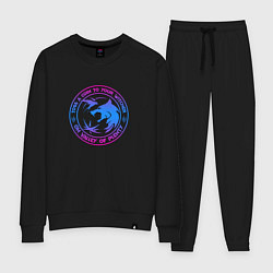 Женский костюм The Witcher neon