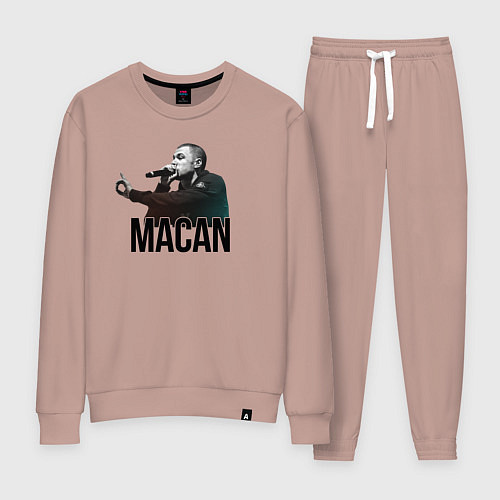 Женский костюм Macan - Rap / Пыльно-розовый – фото 1