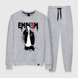 Костюм хлопковый женский Eminem finger, цвет: меланж