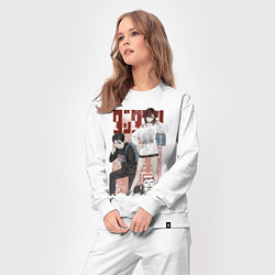 Костюм хлопковый женский Такакура Момо Аясэ, цвет: белый — фото 2