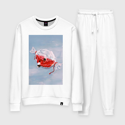 Женский костюм Евангелион Синдзи Икари Рей Аянами / Белый – фото 1