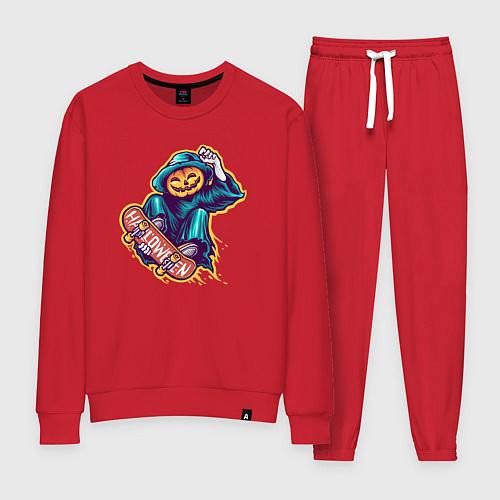 Женский костюм Halloween skater / Красный – фото 1