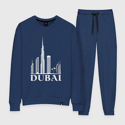 Женский костюм City - Dubai / Тёмно-синий – фото 1
