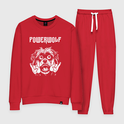 Женский костюм Powerwolf rock dog / Красный – фото 1