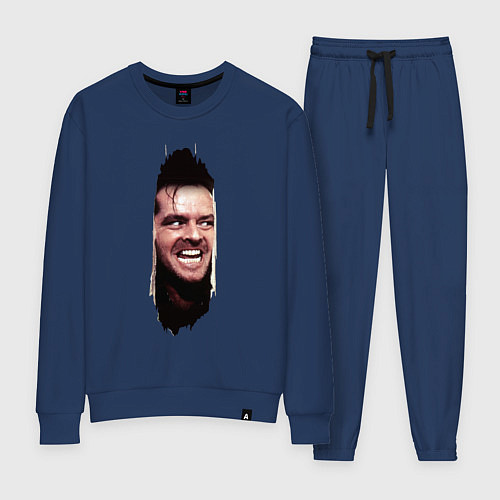 Женский костюм А вот и Джонни из фильма Сияние / Тёмно-синий – фото 1