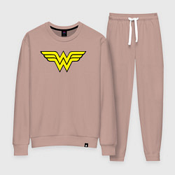 Женский костюм Wonder woman logo